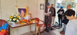 पितृशोकमा रहेका केपी ओलीलाई भेट्न गुण्डु पुगे रास्वपाका उपसभापति अर्याल