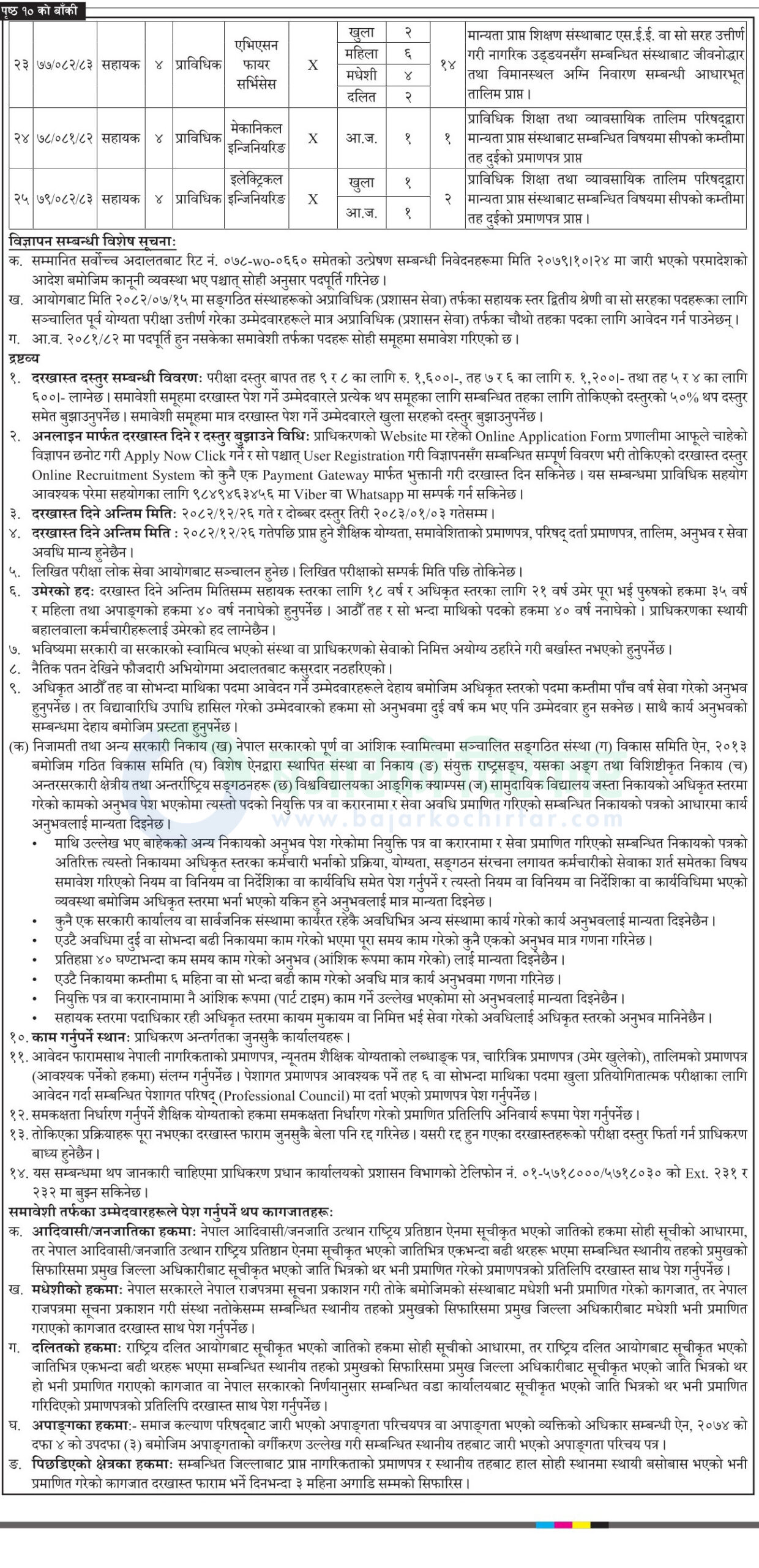 Notice civil aviation authority of nepal caan 1773986412103 scaled | नेपाल नागरिक उड्डयन प्राधिकरणमा रोजगारीको अवसर | BAJARKO CHIRFAR https://bajarkochirfar.com/government-job/job-vacancy-for-assistant-positions-at-caan/ Notice civil aviation authority of nepal caan 1773986412103 scaled https://bajarkochirfar.com/government-job/job-vacancy-for-assistant-positions-at-caan/ | %tags