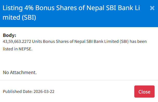 Screenshot 2026 03 22 160722 https://bajarkochirfar.com/bonus-shares-of-6-companies-listed-on-nepse-on-the-same-day-when-can-they-be-traded-2 | %tags