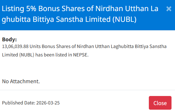 Screenshot 2026 03 25 141558 https://bajarkochirfar.com/bonus-shares-of-4-companies-listed-on-nepse-on-wednesday-when-can-they-be-traded | %tags