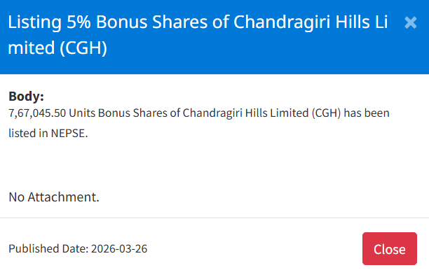 Screenshot 2026 03 26 151254 https://bajarkochirfar.com/bonus-shares-of-2-companies-listed-on-nepse-on-thursday-when-can-they-be-traded | %tags