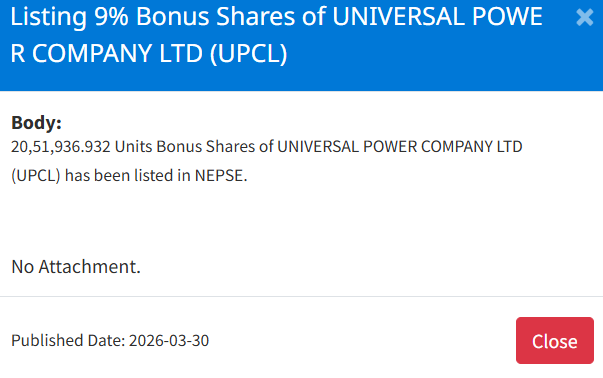 Screenshot 2026 03 30 155508 1 https://bajarkochirfar.com/bonus-shares-of-4-companies-listed-on-nepse-on-monday-when-can-they-be-traded | %tags