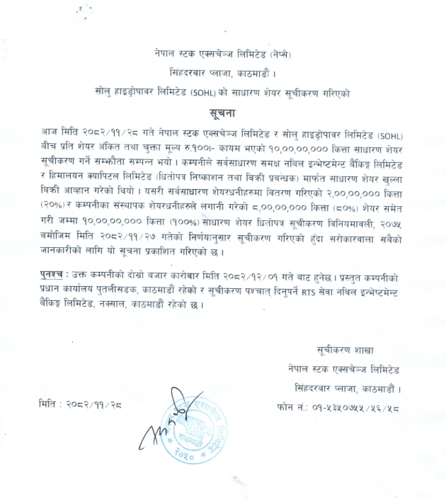 Screenshot 12 3 2026 14129 nepalstock.com https://bajarkochirfar.com/solu-hydropowers-ipo-listed-on-nepse-what-is-the-opening-range-set | %tags