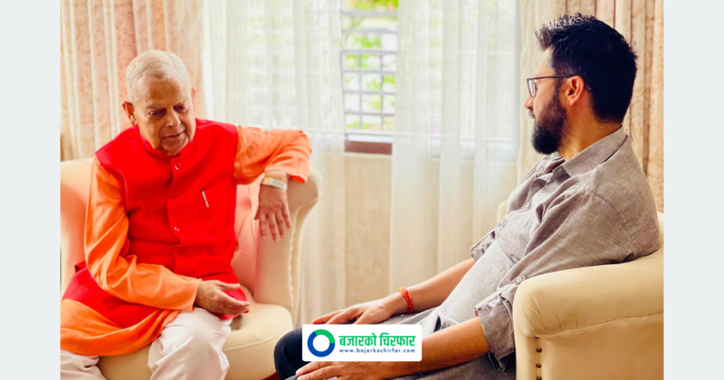 रास्वपा सभापति लामिछाने र महन्थ ठाकुरबीच भेटवार्ता, केके भए छलफलहरु