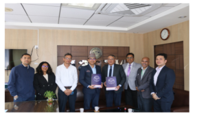 नेप्से र टाइम फर्मास्युटिकल्सबीच शिलबन्दी बोलपत्र सम्बन्धी कार्य सञ्चालन गर्न सम्झौता
