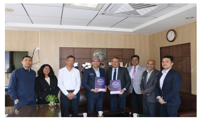 नेप्से र टाइम फर्मास्युटिकल्सबीच शिलबन्दी बोलपत्र सम्बन्धी कार्य सञ्चालन गर्न सम्झौता