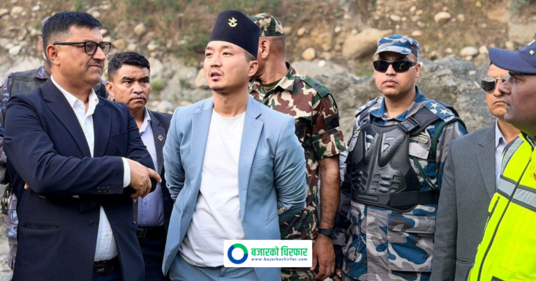 काभ्रे पुगेर गृहमन्त्री गुरुङले भने, ‘रोशी क्षेत्रका सबै अवैध खानी–क्रसर तत्काल बन्द गर्नू’