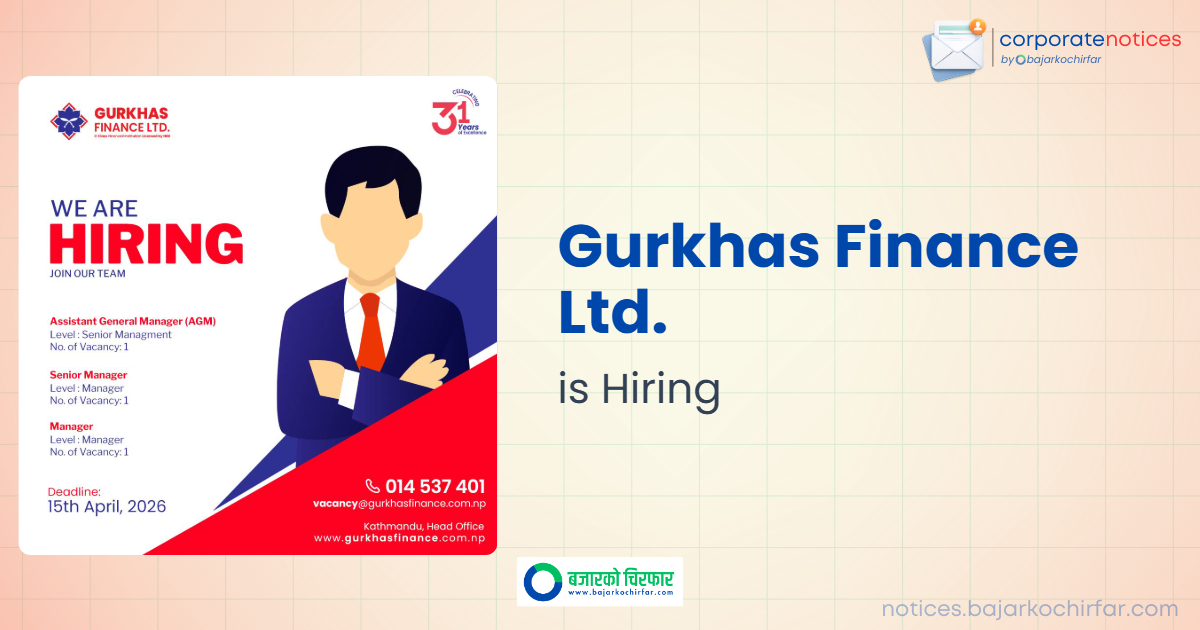 gurkhas finance ltd feature https://bajarkochirfar.com/private-job/gurkhas-finance-ltd-announces-vacancies-for-senior-management-positions/ | %tags