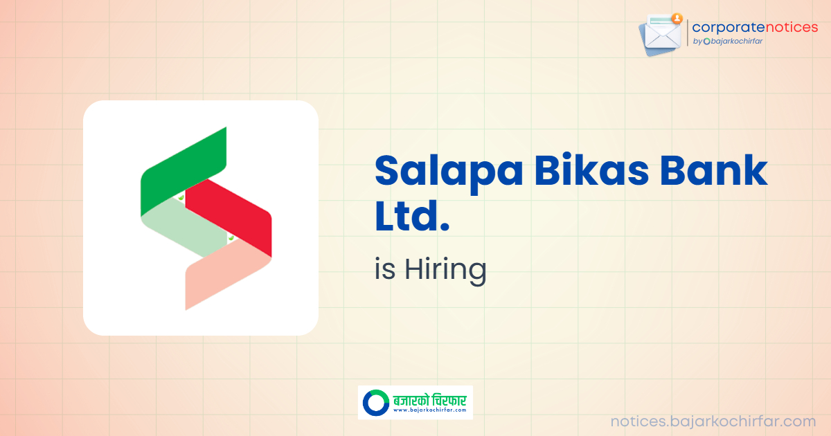 salapa bikas bank ltd feature https://bajarkochirfar.com/private-job/salapa-bikas-bank-announces-vacancy-for-micro-finance-field-assistant/ | %tags