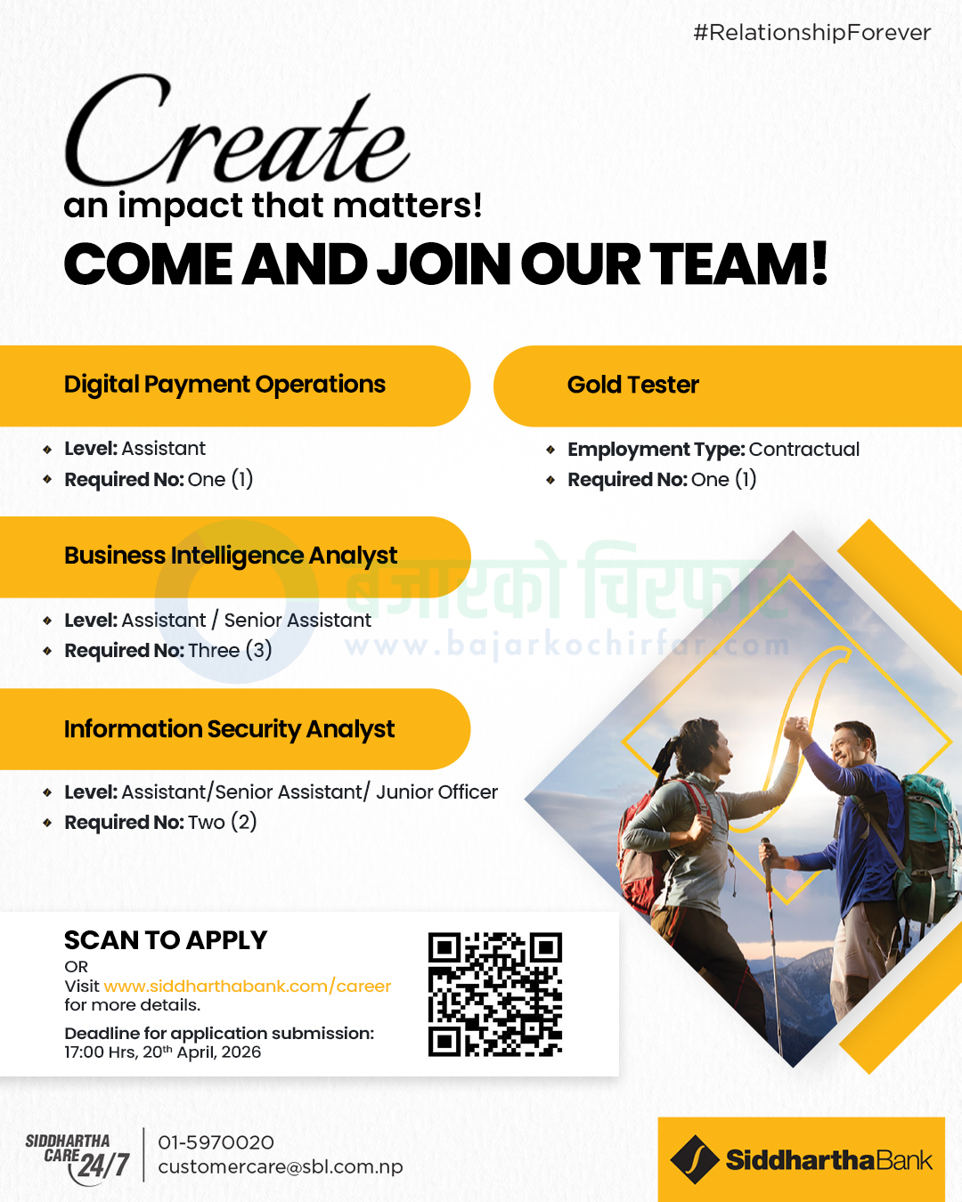 siddhartha bank https://bajarkochirfar.com/private-job/siddhartha-bank-invites-applications-for-multiple-professional-roles/ | %tags
