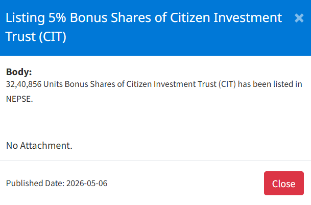 Screenshot 2026 05 06 145012 https://bajarkochirfar.com/bonus-shares-of-two-companies-listed-on-nepse-when-can-they-be-traded-8 | %tags