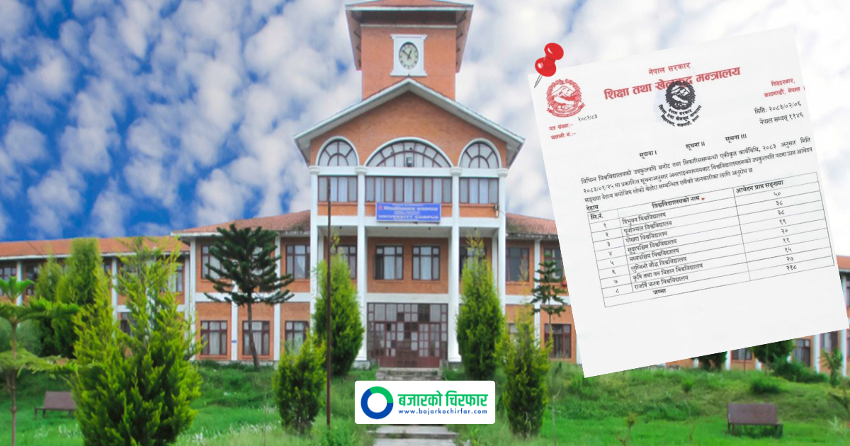 ८ विश्वविद्यालयका उपकुलपतिका लागि २१८ जनाले दिए आवेदन