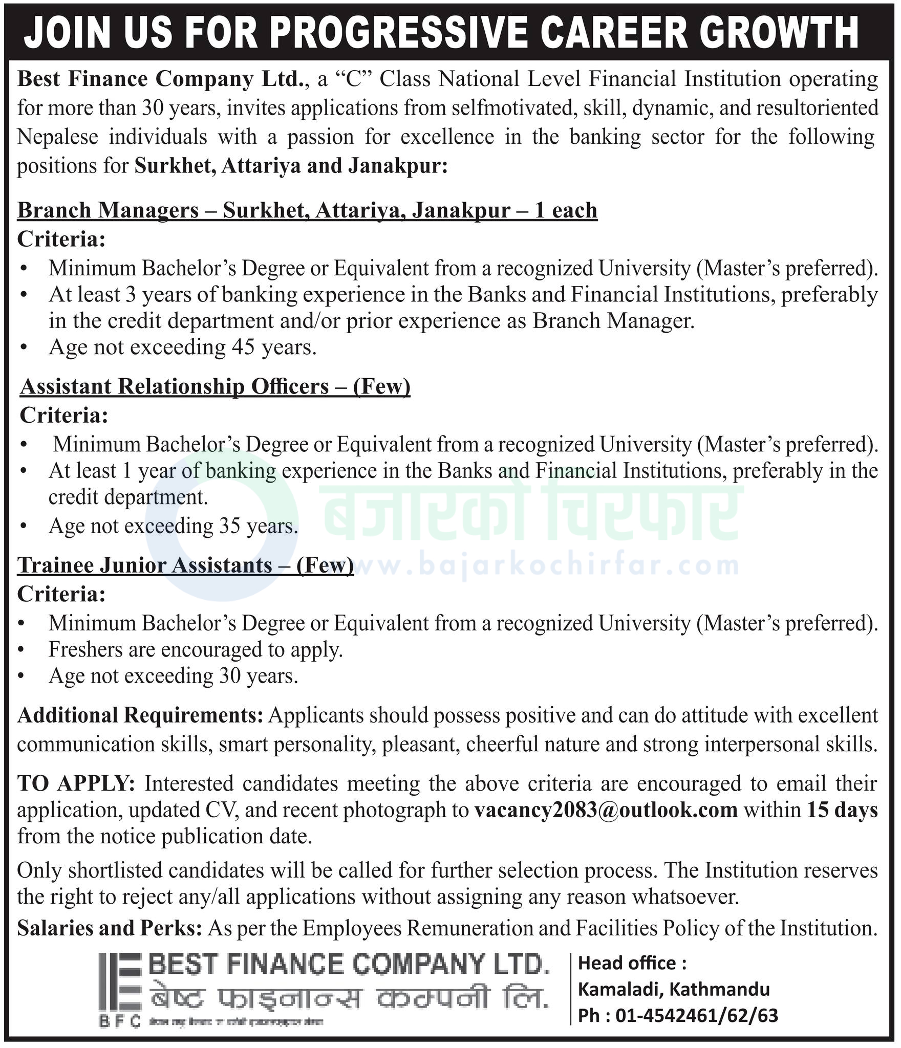 best finance company ltd 1 https://bajarkochirfar.com/private-job/best-finance-company-ltd-announces-vacancies-for-multiple-positions/ | %tags
