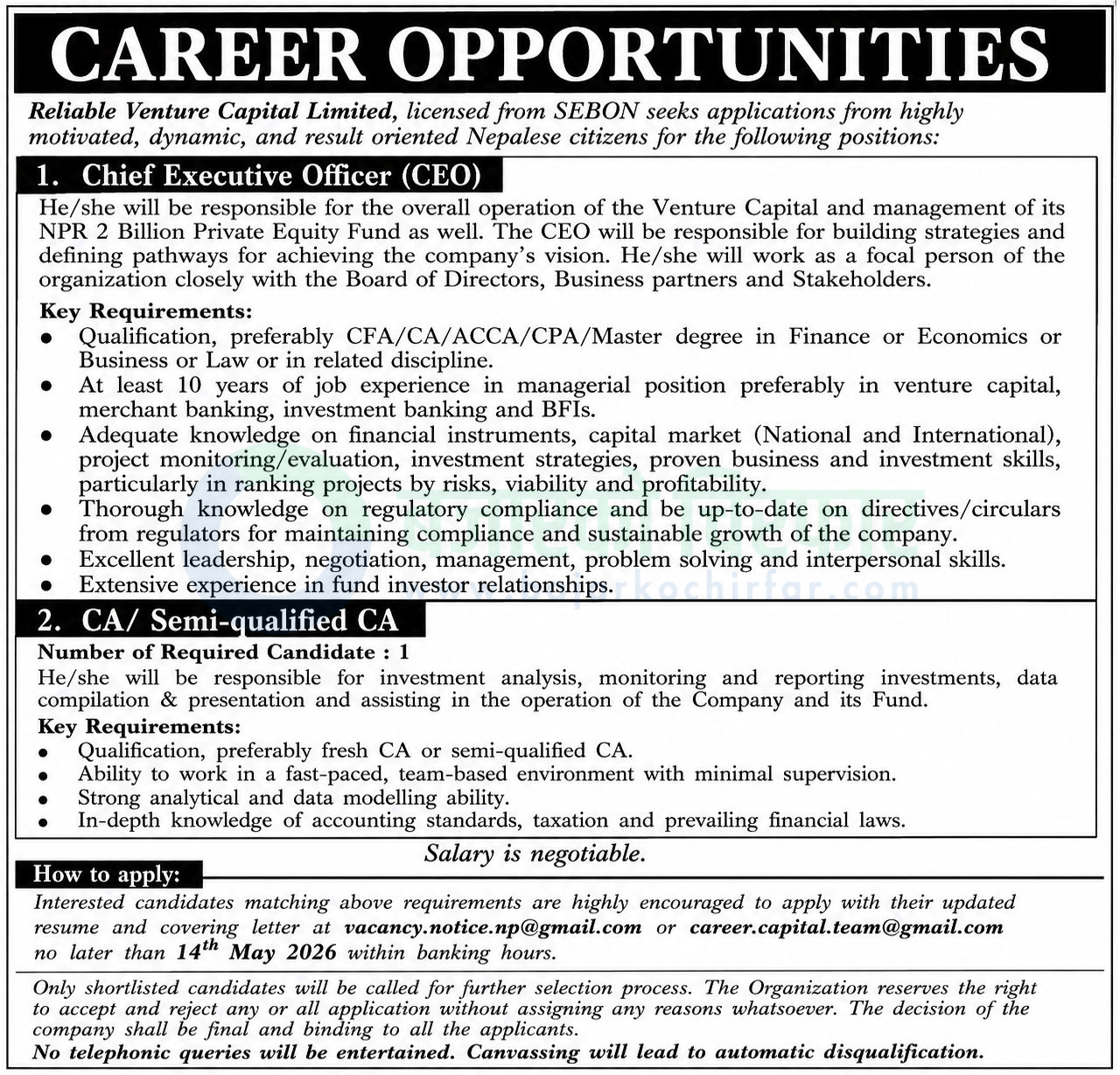 reliable venture capital limited https://bajarkochirfar.com/private-job/reliable-venture-capital-limited-is-seeking-employees-for-the-positions-of-ceo-and-ca/ | %tags