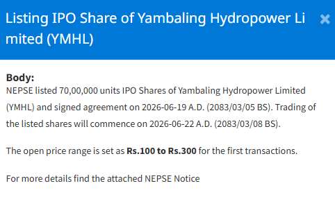 Screenshot 2026 06 19 124547 https://bajarkochirfar.com/two-companies-ipos-listed-on-the-nepse-on-the-same-day-what-was-the-opening-range-for-which | %tags