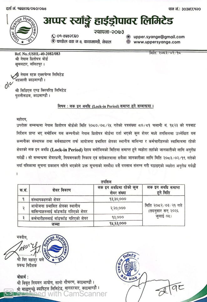 Screenshot 2 6 2026 113845 nepalstock.com https://bajarkochirfar.com/lock-in-period-for-upper-syange-hydropower-shares-is-ending | %tags