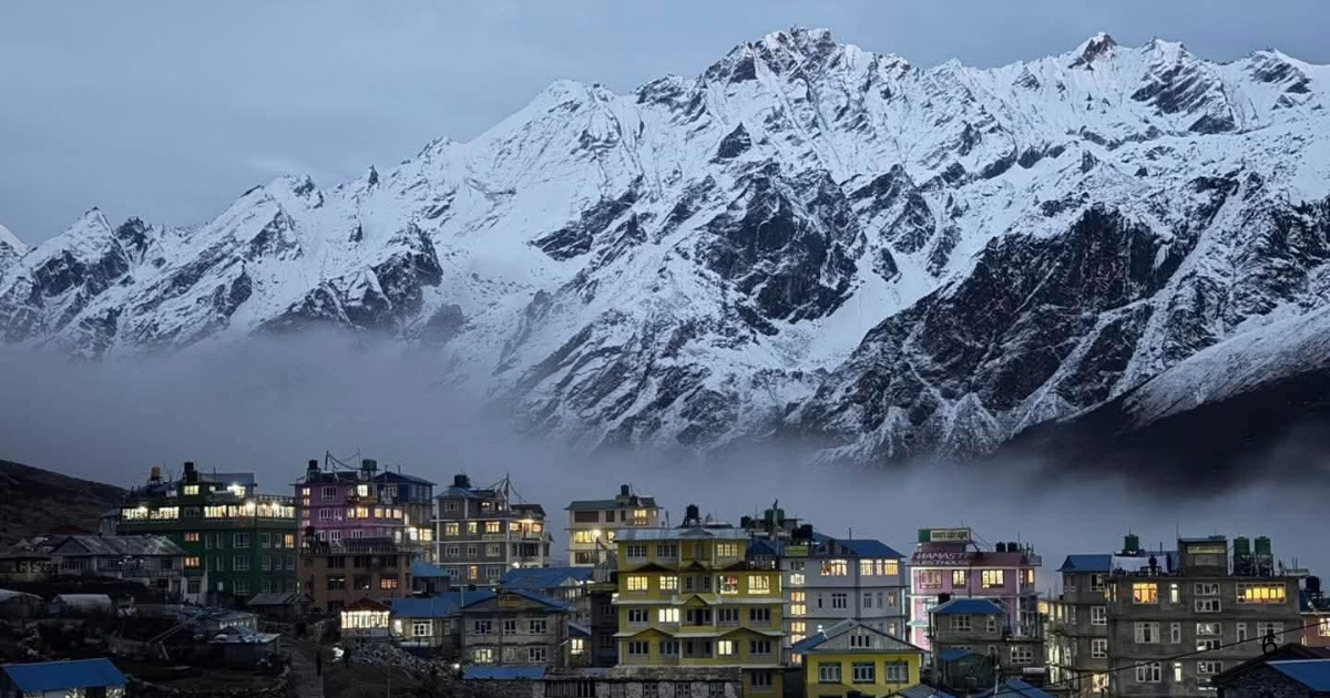 लाङटाङको क्यान्जिन क्षेत्रमा पुग्यो केन्द्रीय प्रसारण लाइनको बिजुली