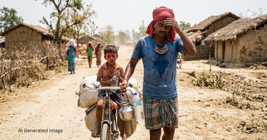 तराईमा ४० डिग्रीभन्दा माथिको उखरमाउलो गर्मीले जनजीवन प्रभावित