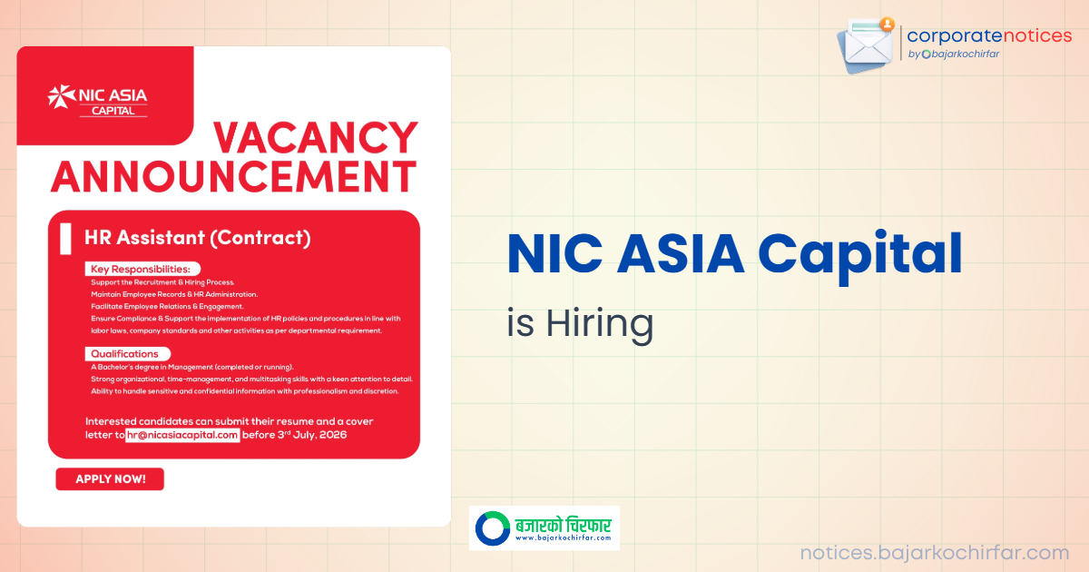 nic asia capital feature https://bajarkochirfar.com/private-job/nic-asia-capital-announces-vacancy-for-hr-assistant-contract/ | %tags
