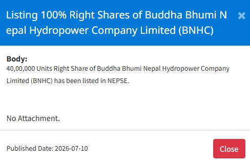 Screenshot 10 7 2026 15286 www.nepalstock.com https://bajarkochirfar.com/rights-shares-of-two-companies-listed-on-nepse-when-can-they-be-traded | %tags