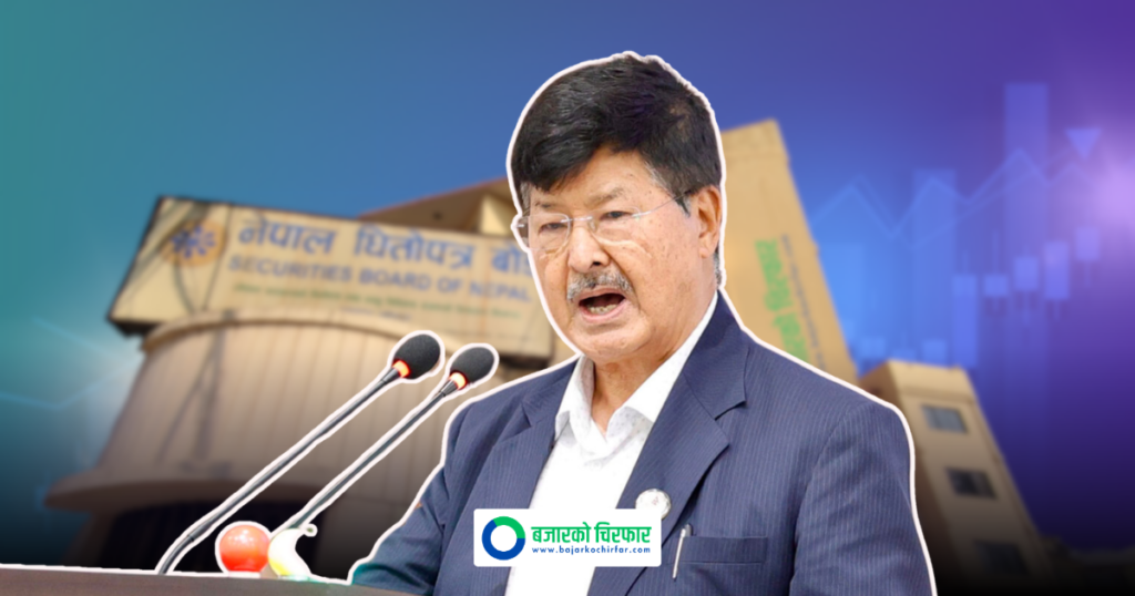 सेबोनलाई नेकपाका सांसद तामाङको प्रश्न, ‘बैंकिङ र पुँजी बजार दुवै सुस्त हुनुको कारण के?’