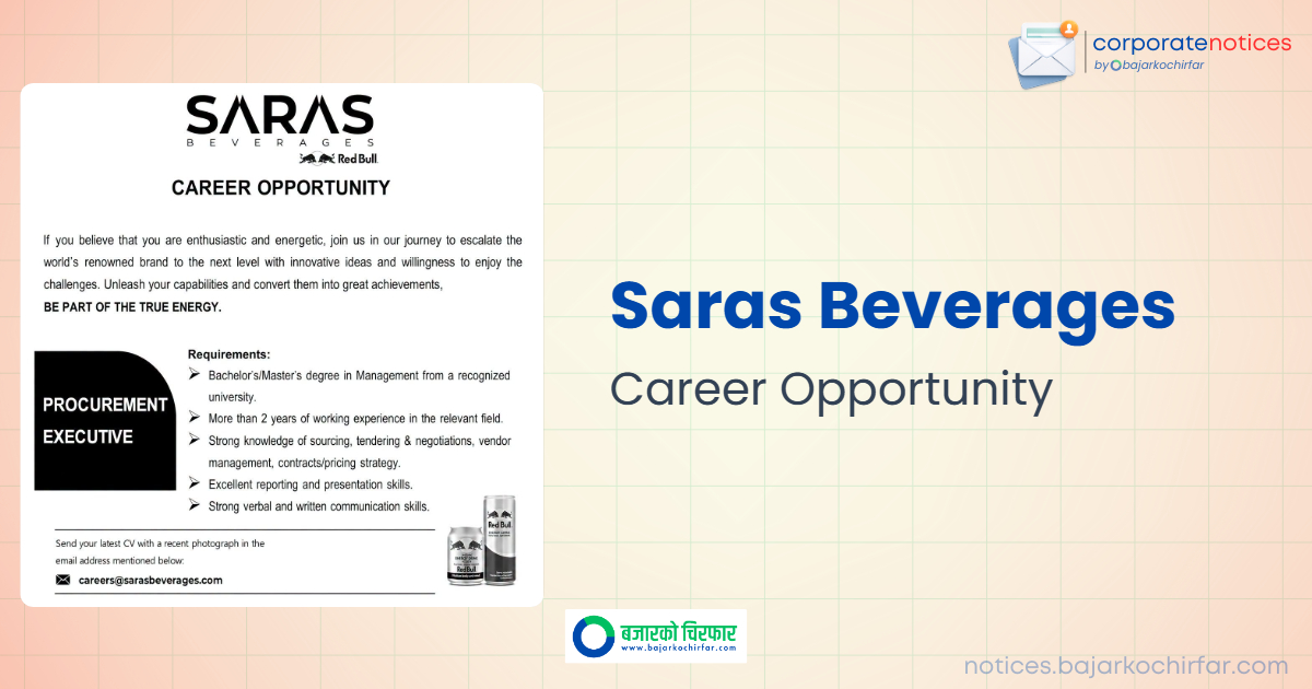 feature 1784531599519 https://bajarkochirfar.com/private-job/saras-beverages-announces-vacancy-for-procurement-executive/ | %tags