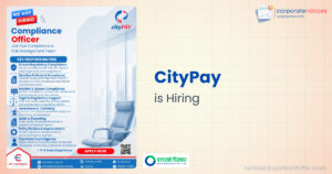 सिटीपे (CityPay) द्वारा कम्प्लायन्स अधिकृत पदका लागि दरखास्त आह्वान