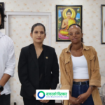 ज्योति महतसँग मन्त्री सिता बादीको भेट, उपचारदेखि आत्मनिर्भरतासम्म सहयोग गर्ने प्रतिबद्धता