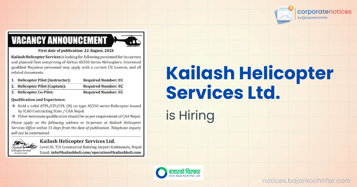 feature 1787452707689 https://bajarkochirfar.com/private-job/kailash-helicopter-services-announces-vacancies-for-pilots-and-co-pilots/ | %tags