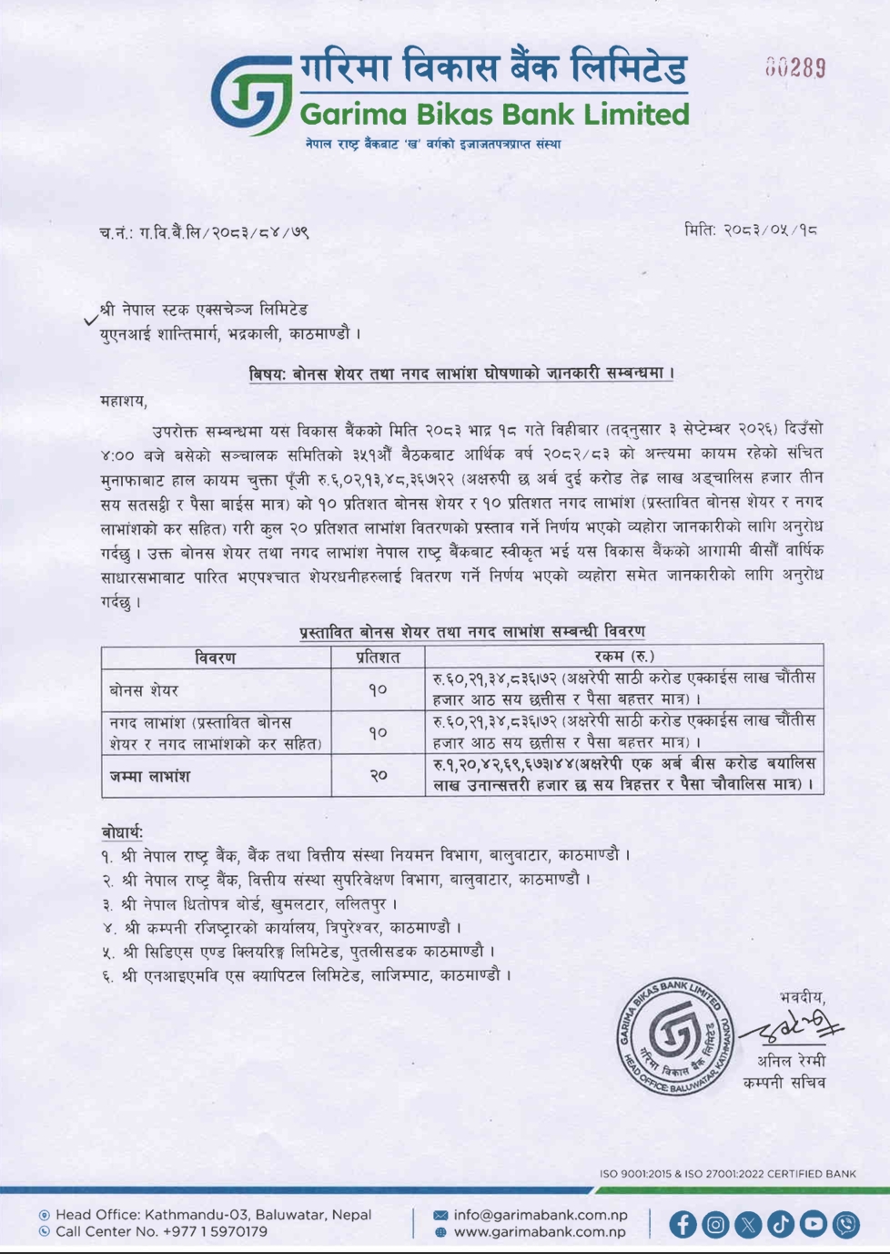 Screenshot 7 9 2026 11148 www.nepalstock.com https://bajarkochirfar.com/garima-bikas-bank-announces-bomb-dividend-how-much-bonus-and-cash-is-it-giving | %tags