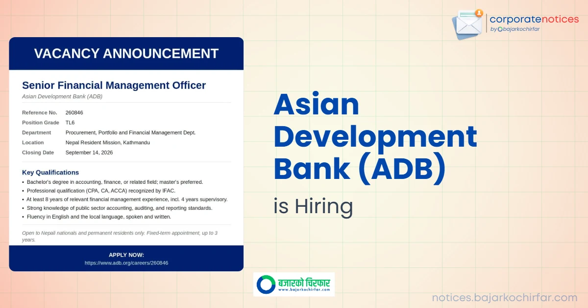 feature 1788340521193 https://bajarkochirfar.com/private-job/asian-development-bank-adb-announces-vacancy-for-senior-financial-management-officer/ | %tags