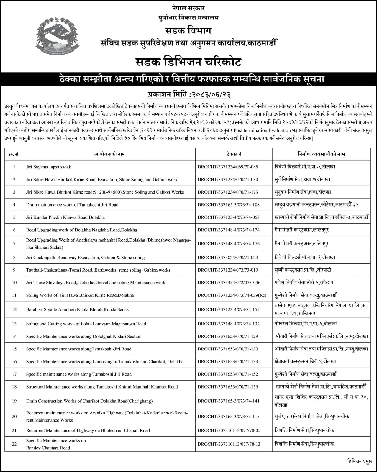 WhatsApp Image 2026 10 09 at 19.52.34 https://bajarkochirfar.com/22-construction-contracts-pending-for-years-in-dolakha-terminated | %tags