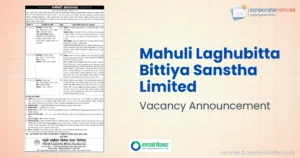 महुली लघुवित्तले माग्यो विभिन्न पदमा कर्मचारी, कहिलेसम्म आवेदन दिन सकिने
